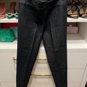 NWOT -The ROW skinny dark leggings xs